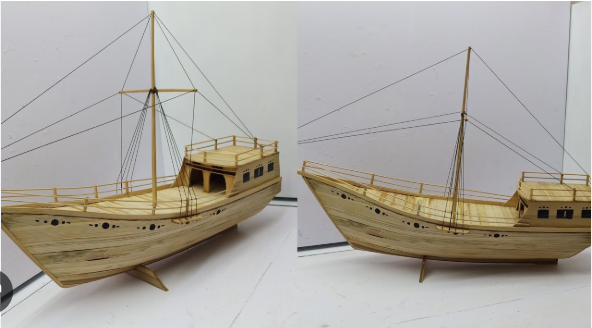 Miniatur Kapal Tradisional Melayu